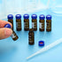 PATIKIL 2ml Autosampler Vial, 100 Pack Pre-Slit Septa HPLC/GC Vials 9-425 Lab Amber Vials Sample Vial Screw Cap Writing Patch PTFE & Silicone for ...