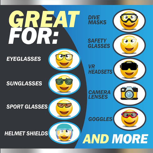 Fog Free Plus Anti-Fog Spray for Glasses - Lens Cleaner and Defogger - Effective on All Lenses and Anti-Reflective Coatings - Prevents Fog on Eyeg...