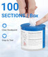 100 Pcs Optical Fiber Wipes,Clean Wipes for Fiber Optics,Dust and lint wipe cloth Optical Fiber End Cleaning Paper for industrial instrument,elect...