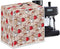 Coffee Printed Coffee Maker Cover with Top Handle, Foldable Large Appliances Cover Dustproof Washable Protective Cover Fits Kitchen Bar Home Dinin...