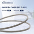 579932 Snow Blower Belt 3/8"x 33" Replace for Craftsman Murray MTD 754-0134 954-0134 Snow Thrower...