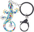 Alloy Gecko Lizard Keychain Fashion Jewelry For Women Girls Car Wallet Bag Charms...