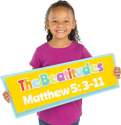 Write-On Beatitudes Bulletin Board Set, 5 Pieces...