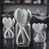 Artena Large Soup Spoons Set Of 4, 9 Inch White Ceramic Serving Asian Soup Spoons for Ramen, Pho, Chinese Long Handle Spoon, Deep Oval Hook Design...