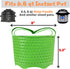 Silicone Steamer Basket | Foldable, Space-Saving | Fits 6,8 Qt Instant Pot and Similar-Sized Pressure Cookers Accessories...