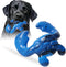 Dog Toys for Aggressive Chewers,Nylon Crab Durable Dog Toy for Medium Large Dogs, Bacon Flavor Interactive Dog Toys for Boredom,Blue...