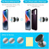 Dual Magnetic Phone Holder for Gym, Gym Magnet Phone Mount&Holder for Videos & Photos, Attaches to Any Metal Surface- Designed for All Phones, Sil...