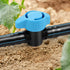 36 Pieces 1/2 Inch Drip Irrigation Fittings, 1/2 Inch Drip Tubing Connectors Includes 10 Couplings 8 Tees 6 Elbows 6 Plugs 4 Crosses 2 Shut Off Va...