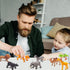 Mini Wild Animals 15-Pcs Figure Set | Realistic Sensory Tube Playset for Toddlers 3-5, Party Favors...