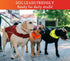SPOT THE DOG! Reflective Dog Bandanas - High Visibility Tie-On Safety Dog Accessories for Small, Large Dogs, Orange Collar, Scarf, Kerchief, Bib f...