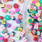 100pcs Mixed Fruit Spacer Beads Color Polymer Clay Beads, for DIY Jewelry Bracelet Earring Necklace Craft Making Supplies...
