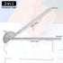 Outus Angle Protractor Angle Finder Ruler Two Arm Stainless Steel Protractor Woodworking Ruler Angle Measure Tool with 0-180 Degrees (30 cm/ 11.8 ...