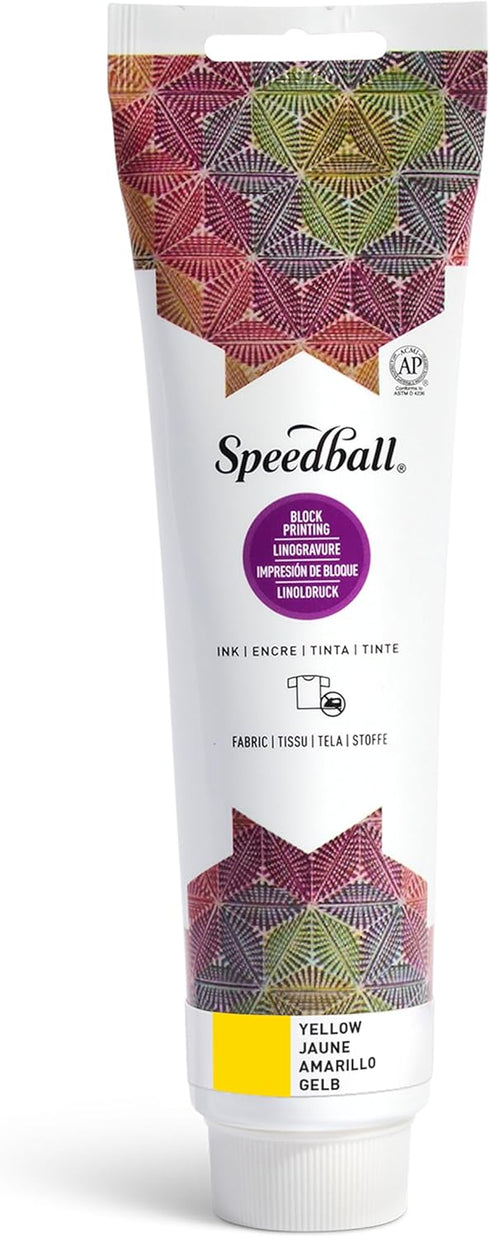 SPEEDBALL ART 3675 Fabric Block Ink Yellow...