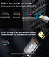 Display Port to HDMI 4K Adapter | Braided DP DisplayPort Male to HDMI Female Uni-Directional Converter for PC Dell HP AMD NVIDIA Laptop HDTV Monit...