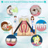 300PCS Interdental Brushes for Braces, Soft and Bendable Dental Brush for Orthodontic Braces, Braces Cleaner Brush Tooth Pick Teeth Flossers Brush...