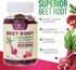 Beet Root Soft Chews with Beetroot - Energy & Heart Health Support Supplement, Supports Nitric Oxide Production, Vegan, Non-GMO, Superfood Beets R...