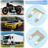 15PCS Brake Line Clips, U Shape Metal Brake Line Clips Brake Line Retainer Brake Hose Bracket Replacement Hose Retaining Clip Brake Hose Lock for ...
