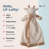 Bearington Lil' Lofty 18 Inch Giraffe Loveys for Babies - Security Blanket for Babies - Lovies for Babies Security Blanket with Stuffed Animal...