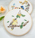 Phylisn 4 Sets Embroidery Kit for Beginners Adults,Needlepoint Starter DIY Kits with Patterns,Hoop,Color Threads,Tools,Easy Learn to Embroider wit...