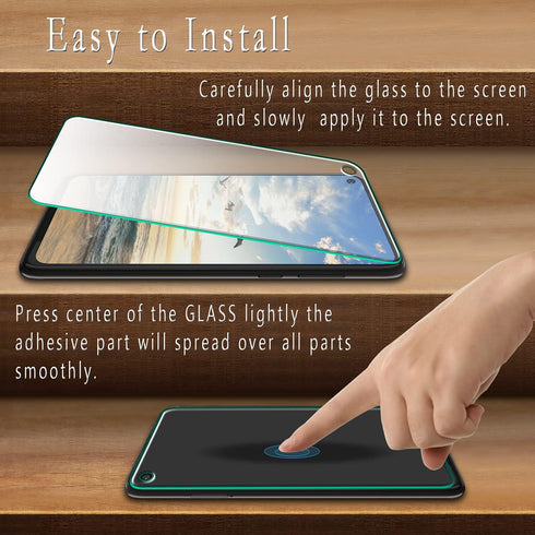 HPTech (2-Pack) Compatible for Moto G Power 2021 Tempered Glass Screen Protector, 9H Hardness, Cutout Camera Hole, HD Clear Case Friendly...