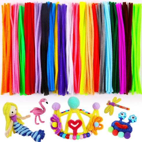 Pipe Cleaners, Pipe Cleaners Craft, Arts and Crafts, Crafts, Craft Supplies, Art Supplies (200 Multi-Color Pipe Cleaners)…...