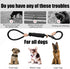 Dog Slip Leads 4.92ft Long Comfort Nylon Heavy Duty Dog Leash Durable Dog Leash with Adjustable Slipknot to Fit Medium or Large Dog Breeds Dog Rop...