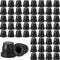 Brake Bleeder Screw Cap Grease Fitting Cap Rubber Dust Cover for Cars and Motorcycles (100 Pieces)...