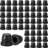 Brake Bleeder Screw Cap Grease Fitting Cap Rubber Dust Cover for Cars and Motorcycles (100 Pieces)...
