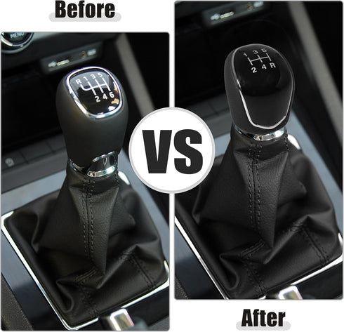 ACROPIX Gear Lever Stick Shifter Handle 5 Speed Manual Gear Stick Shift Knob Fit for Ford Transit Custom Tourneo 2012 - Pack of 1...