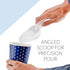 Darware Ice Maker Scoop w/Holder (2-Piece Set); Scooper Accessory for Counter Top Ice Makers and Machines...