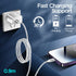 AICase Magnetic Charging Cable,(3FT+6.5FT) Super Organized Charging Magnetic Absorption Nano Data Cable for Phone 14/13/12/11/XS/XS Max/XR/X/8/8 P...