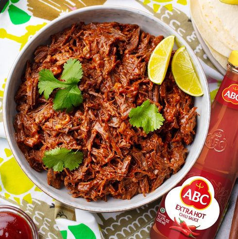 ABC Extra Hot Chili Sauce (1 Pack) Spicy Sriracha Style Hot Sauce, Sambal Chili, Stir Dipping BBQ, Indonesian ABC Sauce, 11.3oz / 335ml...