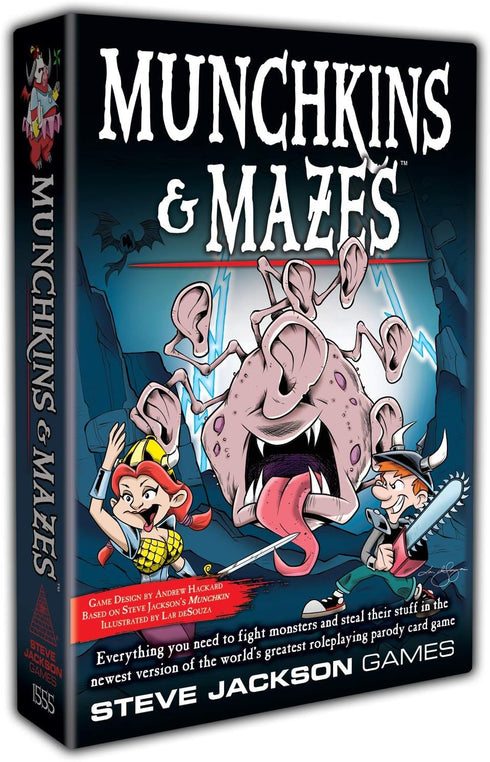 Steve Jackson Games Munchkins & Mazes Card Game | Family Card Game | Game for Adults, Kids, & Family | Fantasy Adventure Roleplaying Game | Ages 1...