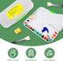 Falling in Art Airtight Watercolor Palette, Plastic Paint Palette with 18 Wells and 3 Mixing Areas, Folding Paint Tray with Lid, Suitable for Acry...