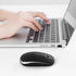 VssoPlor Wireless Mouse, 2.4G Slim Portable Computer Mice with Nano Receiver for Notebook, PC, Laptop, Computer (Black and Silver)...