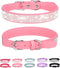 Petank Dog Collar for Small Medium Large Dogs?Small Dog Collar for Female Dogs, Bling Girl Dog Collars, Pink Dog Collar, Rhinestone Puppy Collars ...
