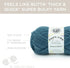 Lion Brand Yarn Feels Like Butta Thick & Quick Super Bulky Yarn for Knitting, 1 Pack, Orion Blue......