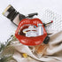 Trycooling Ceramic Red Lips Lipstick Ring Holder Jewelry Tray Rack Decorative Cosmetic Storage Display Holder Desktop Hairpin Storage Organizer Bi...