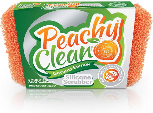 HIC Harold Import Co. Peachy Clean Silicone Scrubber 8352-HIC...
