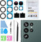 2PCS ASDAWN for Galaxy S22 Ultra Back Rear Camera Lens Glass Replacement for S22 Ultra 6.8 Inches Back Glass Camera Lens Repair kit,with Free Lens...