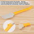 Small Silicone Spatula,Curved Jar Spatula with Can Opener End,Silicone Kitchen Scraper Spatula for Jam,Peanut, Butter and Wet Pet Food Can Spreade...