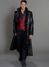 McCall's Patterns MCC 7821 McCall's M7821 MWW Sewing Pattern Men's Wide Lapel Long Leather Coat & Laced Back Vest Costume, Size 38-44...