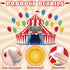 gisgfim Circus Decorations Carnival Party Bulletin Board Cutouts for Classroom Large Carnival Tent Bulletin Board Cut Outs Circus Theme Party Deco...