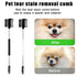 2pcs Double-Headed Dog Eye Comb, Soft Bristles Dog Eye Cleaning Brush 2 in 1 Dog Eye Booger Tear Stain Remover for Puppy Cat Pet Grooming Tools (B...