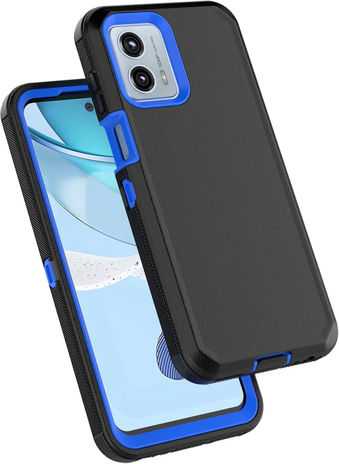 for Moto G 5G 2023 Case, Heavy Duty Armor Rugged Drop Protection Shockproof Protective Hard Plastic Cover Rubber Bumper Dual Layer Hybrid Phone Ca...