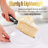 Cake Knife and Server Set, Cake Cutter and Pie Spatula, Cake Server and Knife Set of 2 with Non-Slip Swirl Grip, Cake Cutting Set for Wedding Cake...