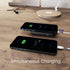 TECHSMARTER Wireless Portable Charger Power Bank with Anti-Slip Suction Cups, 8000mAh 18W USB-C Battery Pack, for Samsung S24, S23, S22, S21, S20,...