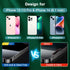 Blue Light Screen Protector for iPhone 13/13Pro & iPhone 14 (6.1inch), Eye Protection Tempered Glass Film, Scratch-Resistant, No Bubble, Anti Glar...
