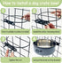 kathson 2 Pcs Dog Kennel Water Bowl, Stainless Steel Crate Water Bowl No Spill, Hanging Metal Pet Food Water Bowl Feeder for Cats Small Medium Dog...