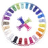 24pcs/Pack 1" 25mm Plastic Pacifier Clips/Suspender Clips Dummy Pacifier Holder for Teether/Binky/Paci/Bib/Toy Holder Clip Mix 24 Colors...